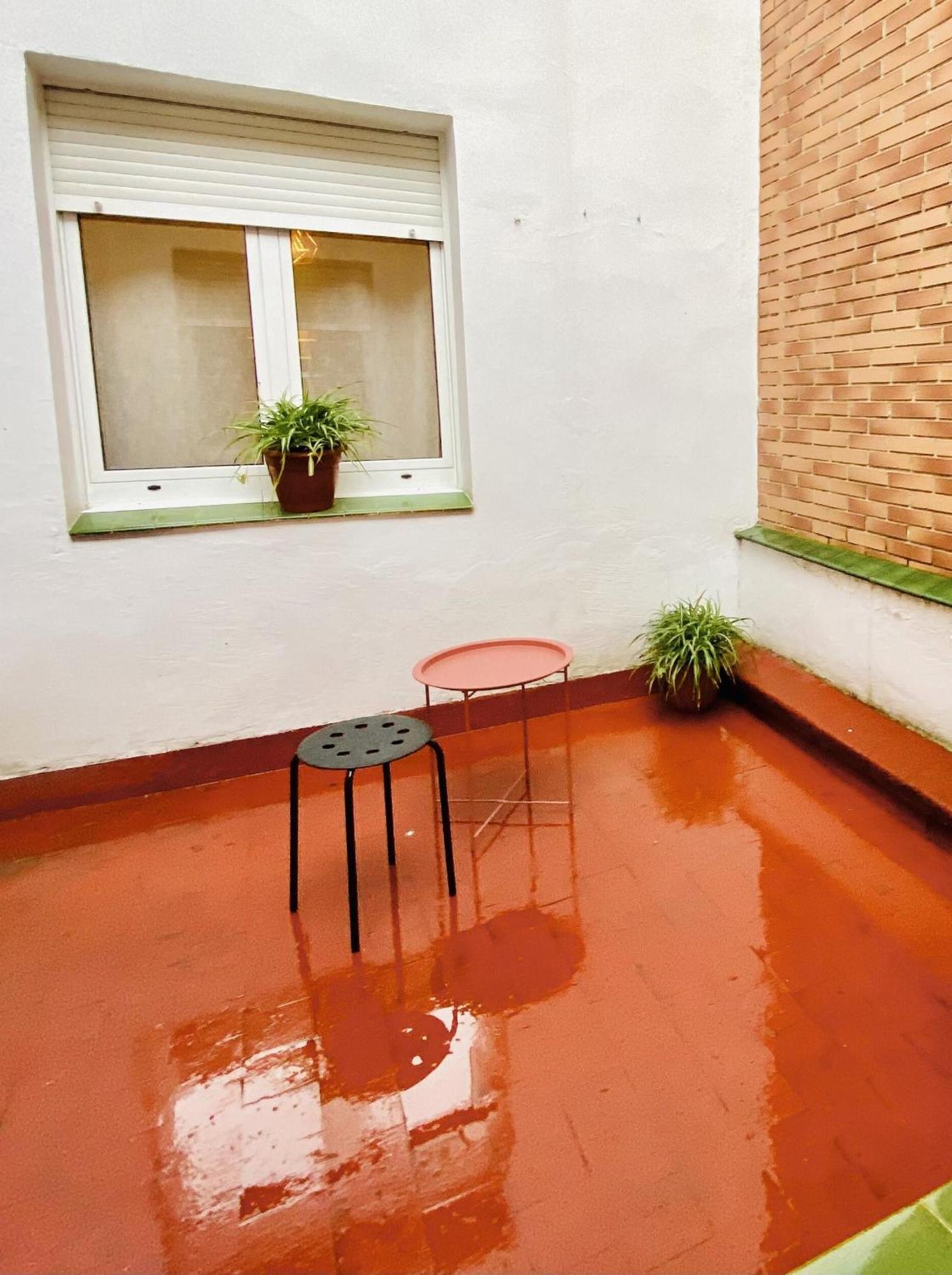 Amplio Apartamento Con Dos Patios Gijón Eksteriør bilde